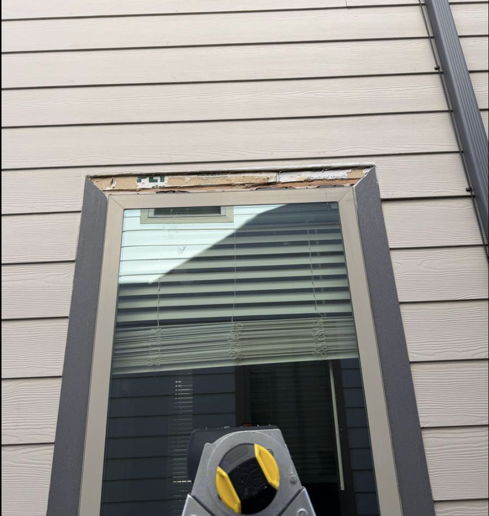 Framing, Siding & Exterior Painting — before