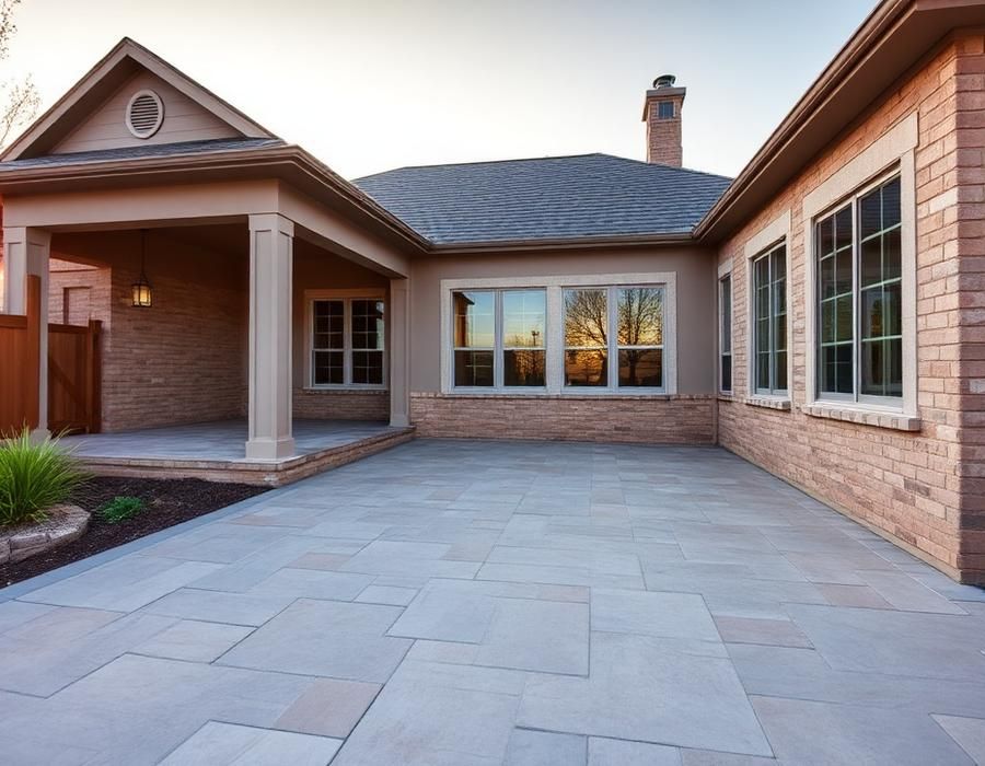 Concrete Work — Stamped, Brushed, Smooth & Decorative by A-Legacy Construction in North Dallas